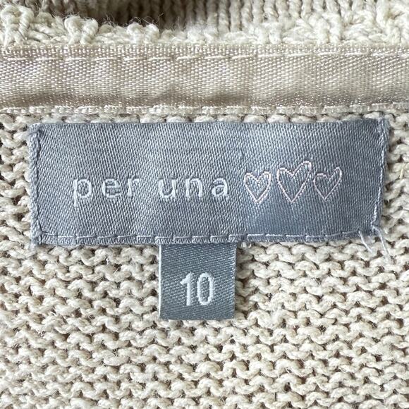 Y2k Embellished Ruffle Bell Sleeve Open Cardigan Sweater Fairy Cottage Forest  M - Picture 5 of 7